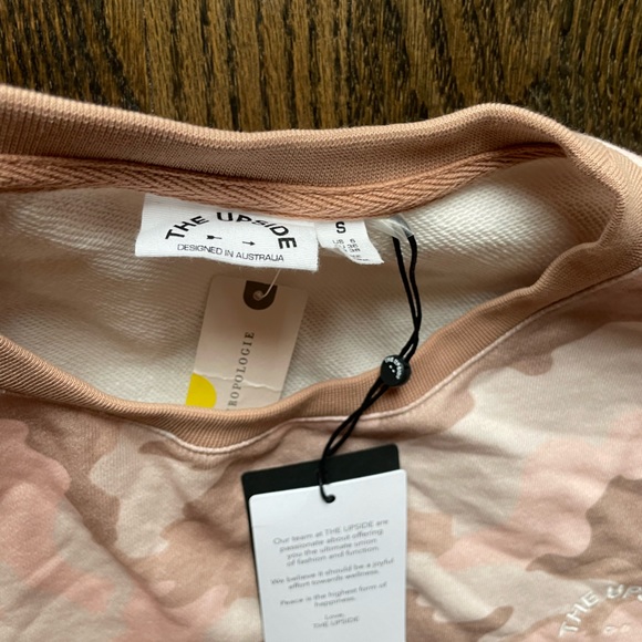 NWT The Upside Anthropologie sweatshirt pullover crewneck - Picture 6 of 8